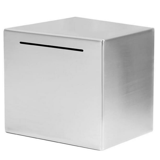 Safe Piggy Bank Made of Stainless Steel,Safe Box Money Savings Bank for Kid,Can Safe Piggy Bank Made of Stainless Steel,Safe Box Money Savings Bank for Kid,Can